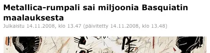 Uutinen #2